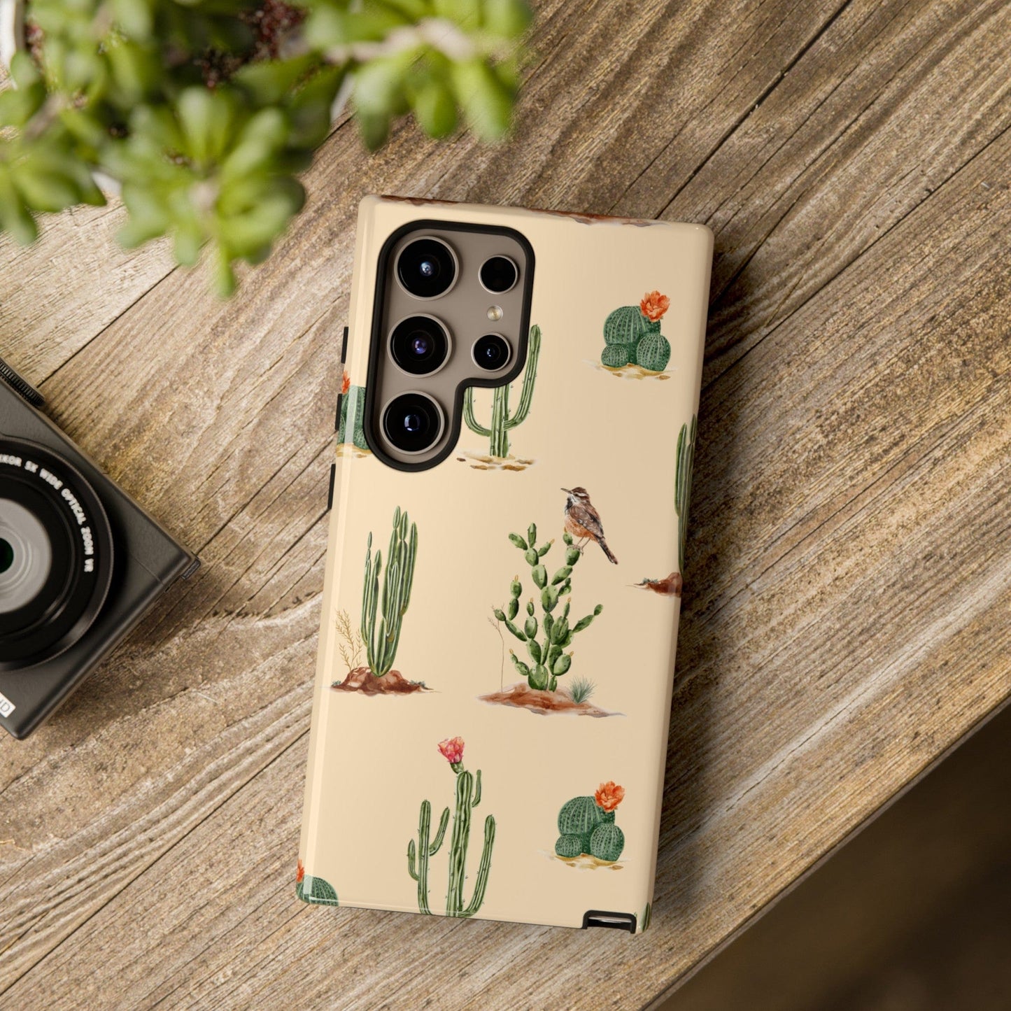 Western Cactus Phone Case