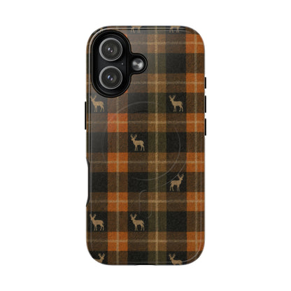 Buck Plaid Magnetic Case