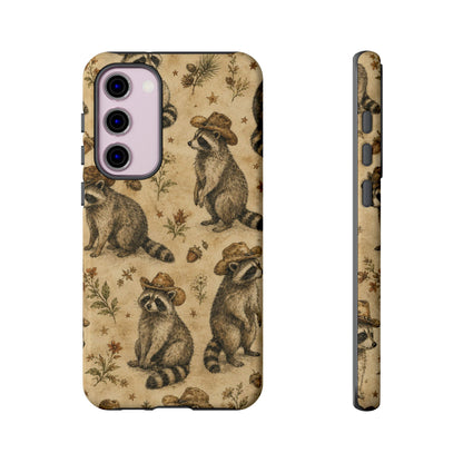 Painted Raccoon Tough Case