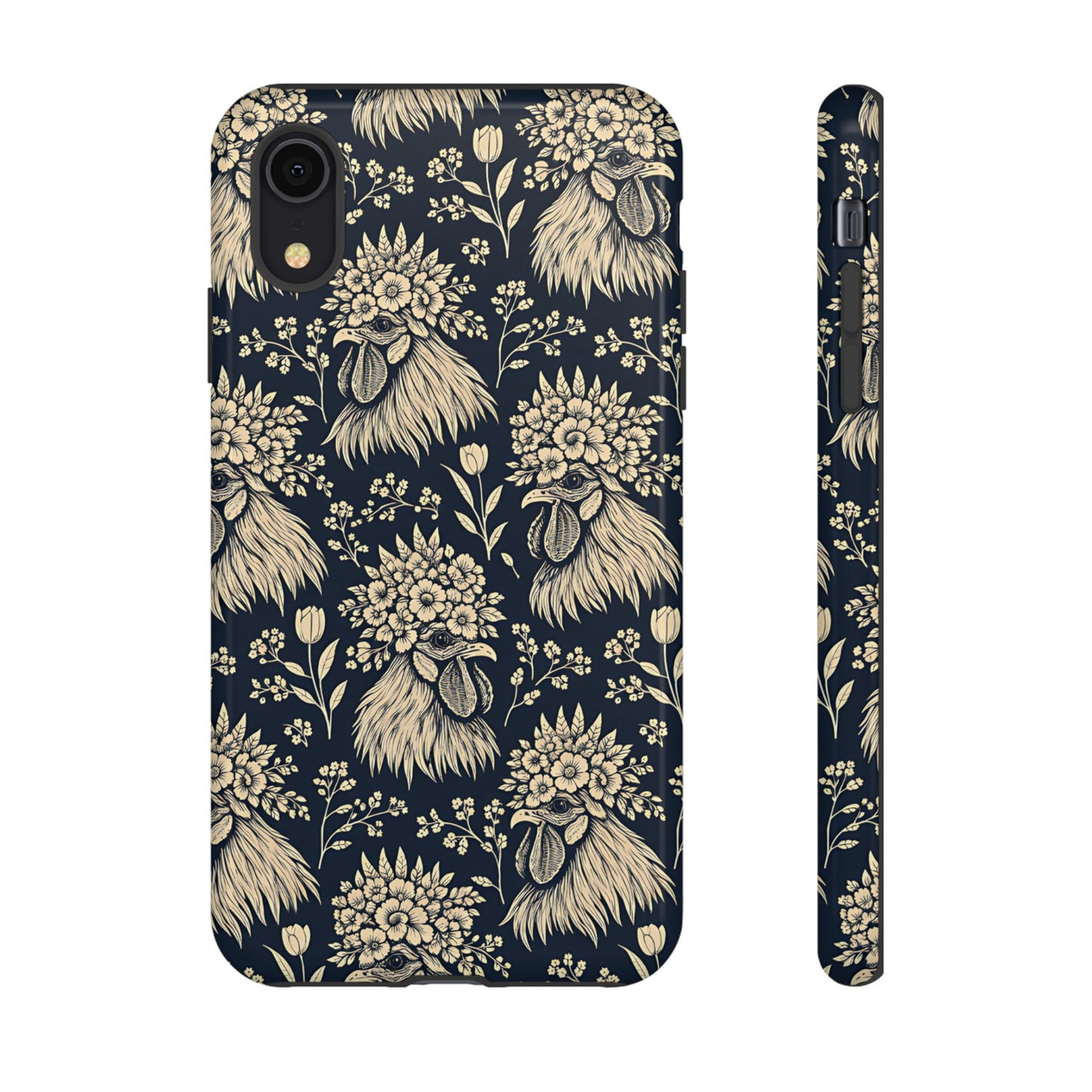 Floral Rooster Tough Case