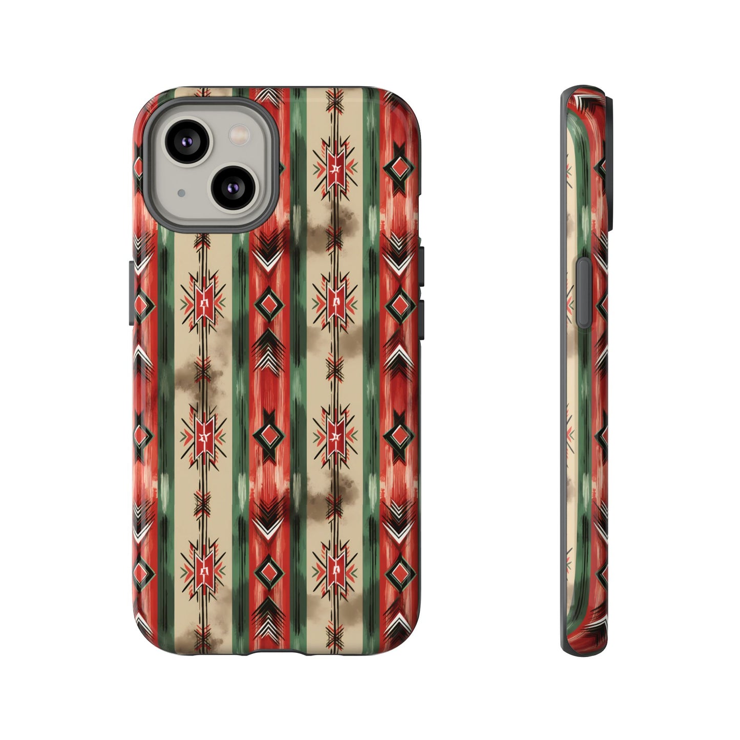 Christmas Aztec Stripes Tough Case