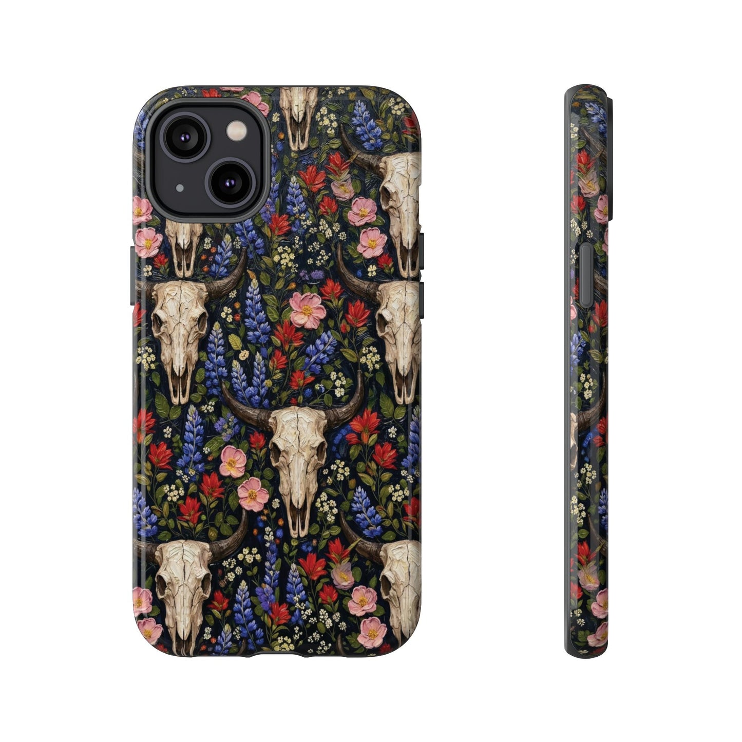 Floral Skull Tough Case