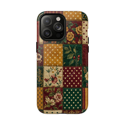 Jewel Tone Patchwork Magnetic Case