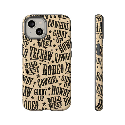 Cowgirl Slang Tough Case