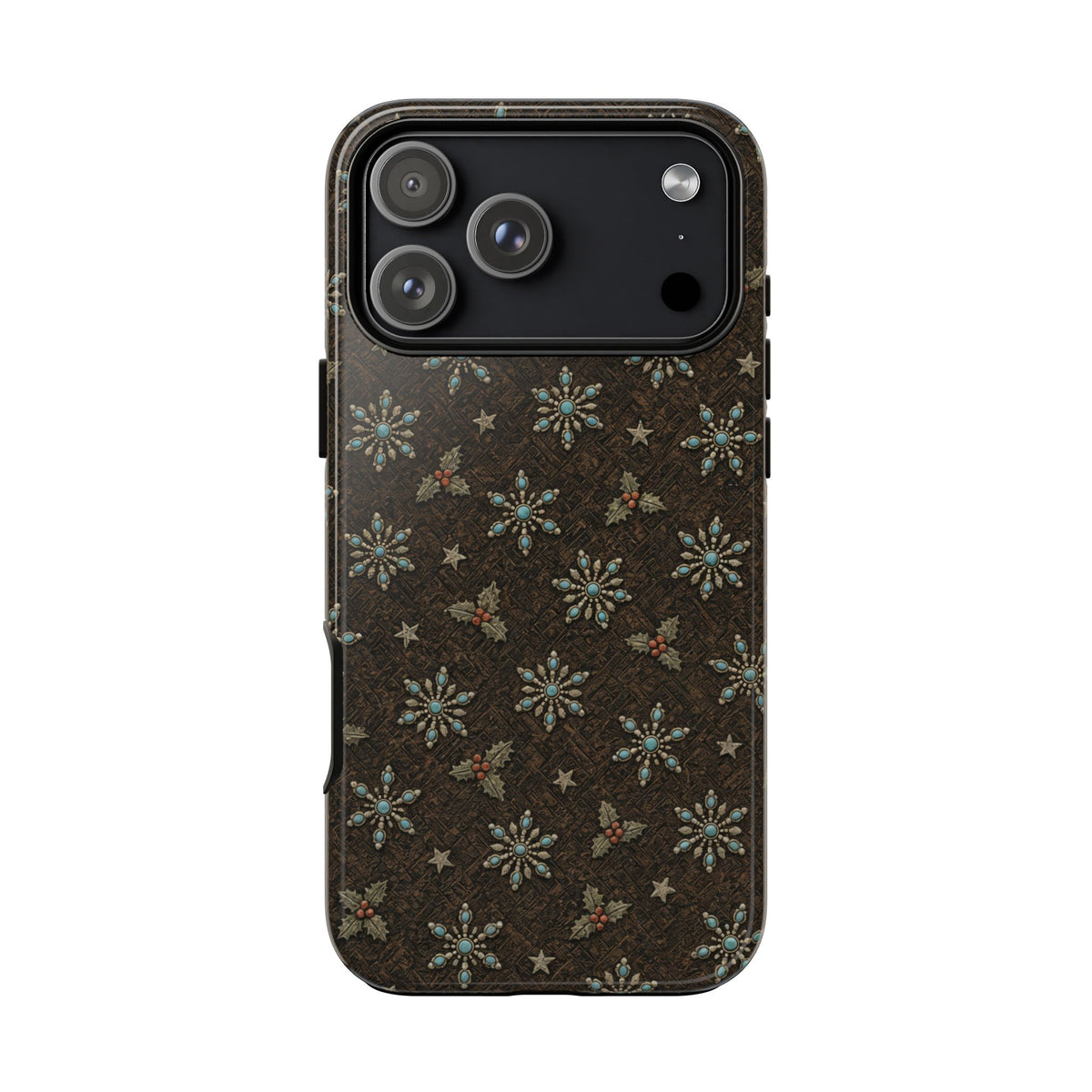 Squash Blossom Snowflakes Tough Case