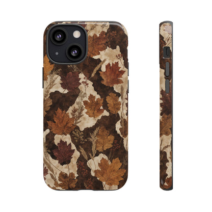 Autumn Cowhide Tough Case