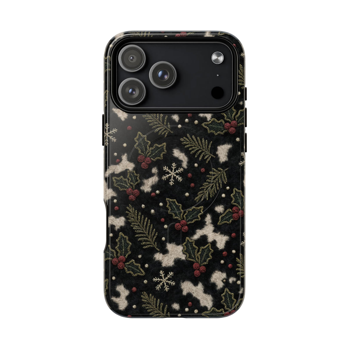 Cowhide Holly Magnetic Case