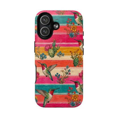Hummingbird Serape Magnetic Case