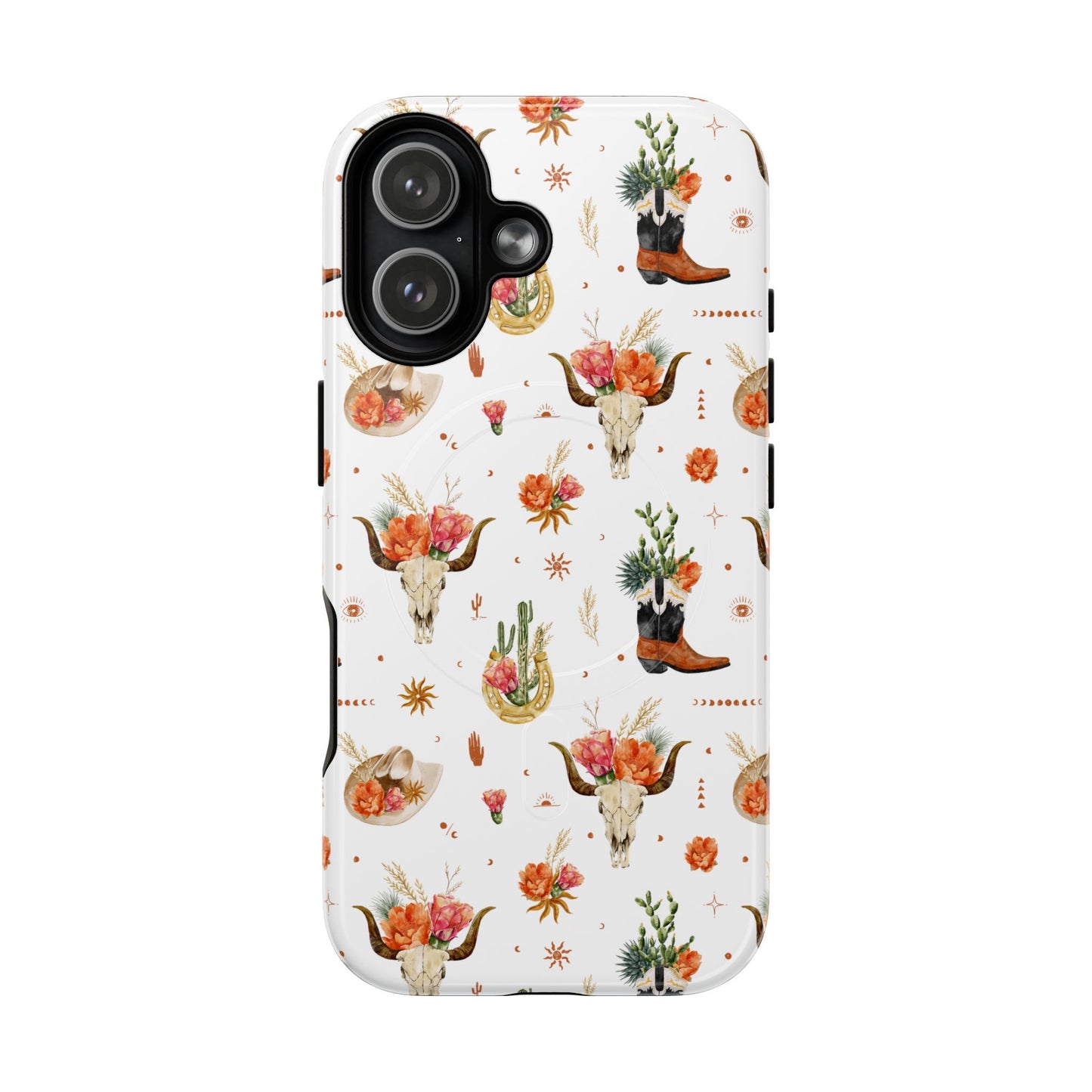 Western Floral Magnetic Case