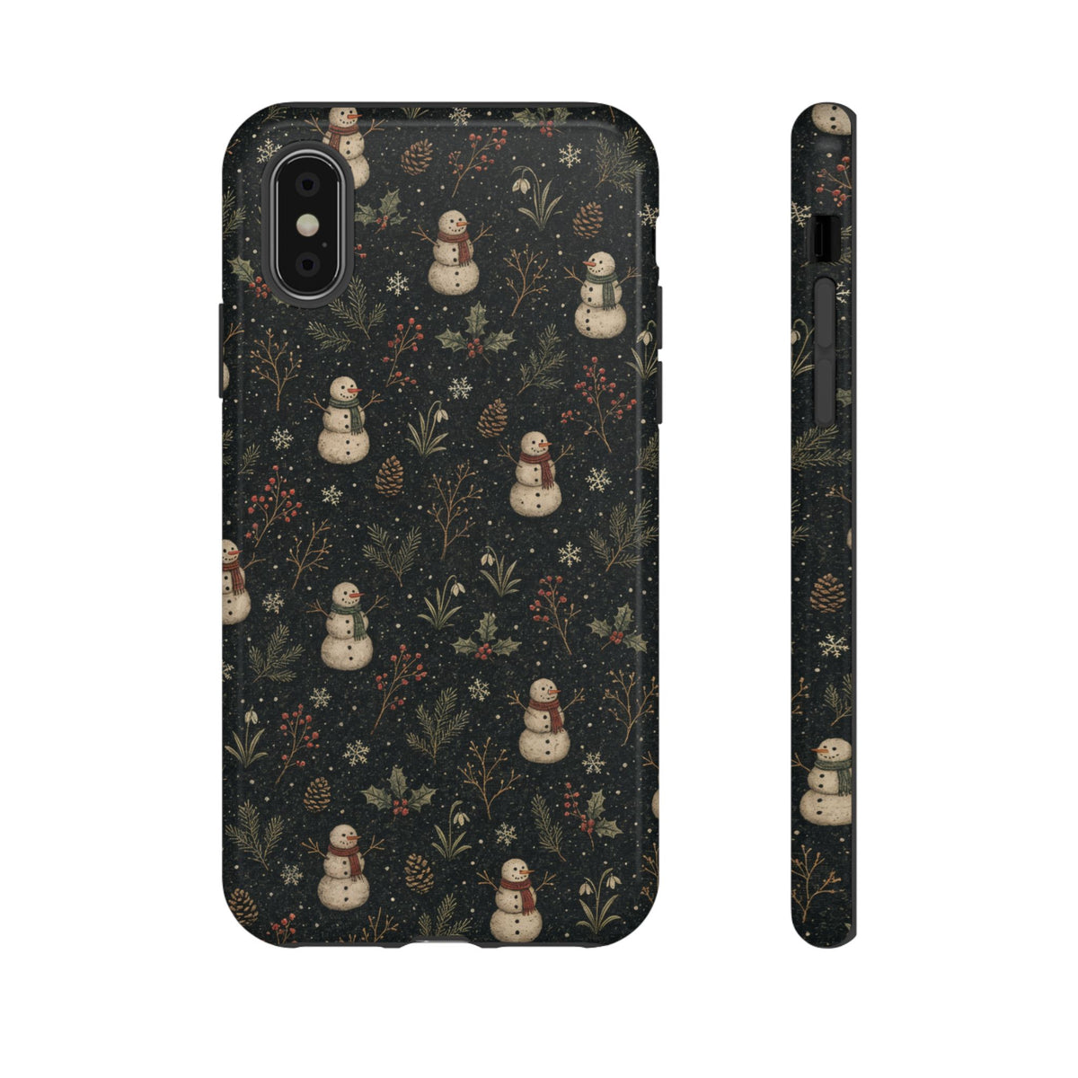 Midnight Snowmen Tough Case