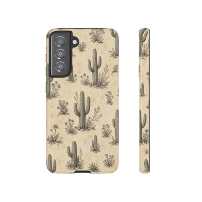 Cactus Sketch Tough Case