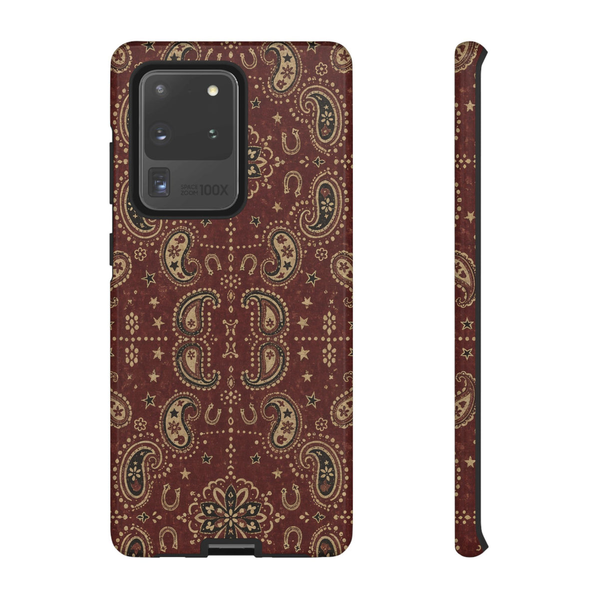 Burgundy Bandana Tough Case