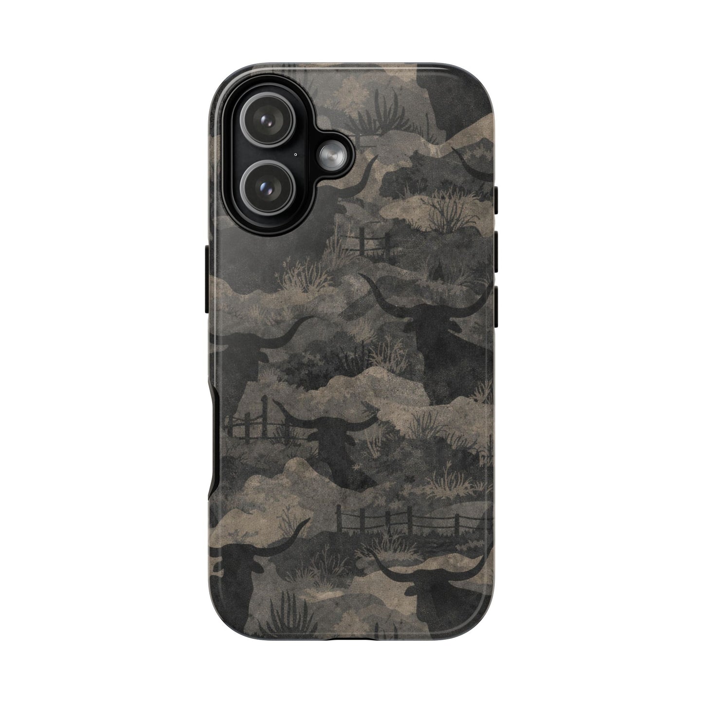 Camo Longhorns Tough Case