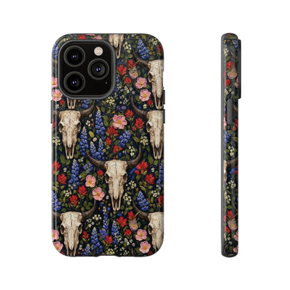 Floral Skull Tough Case