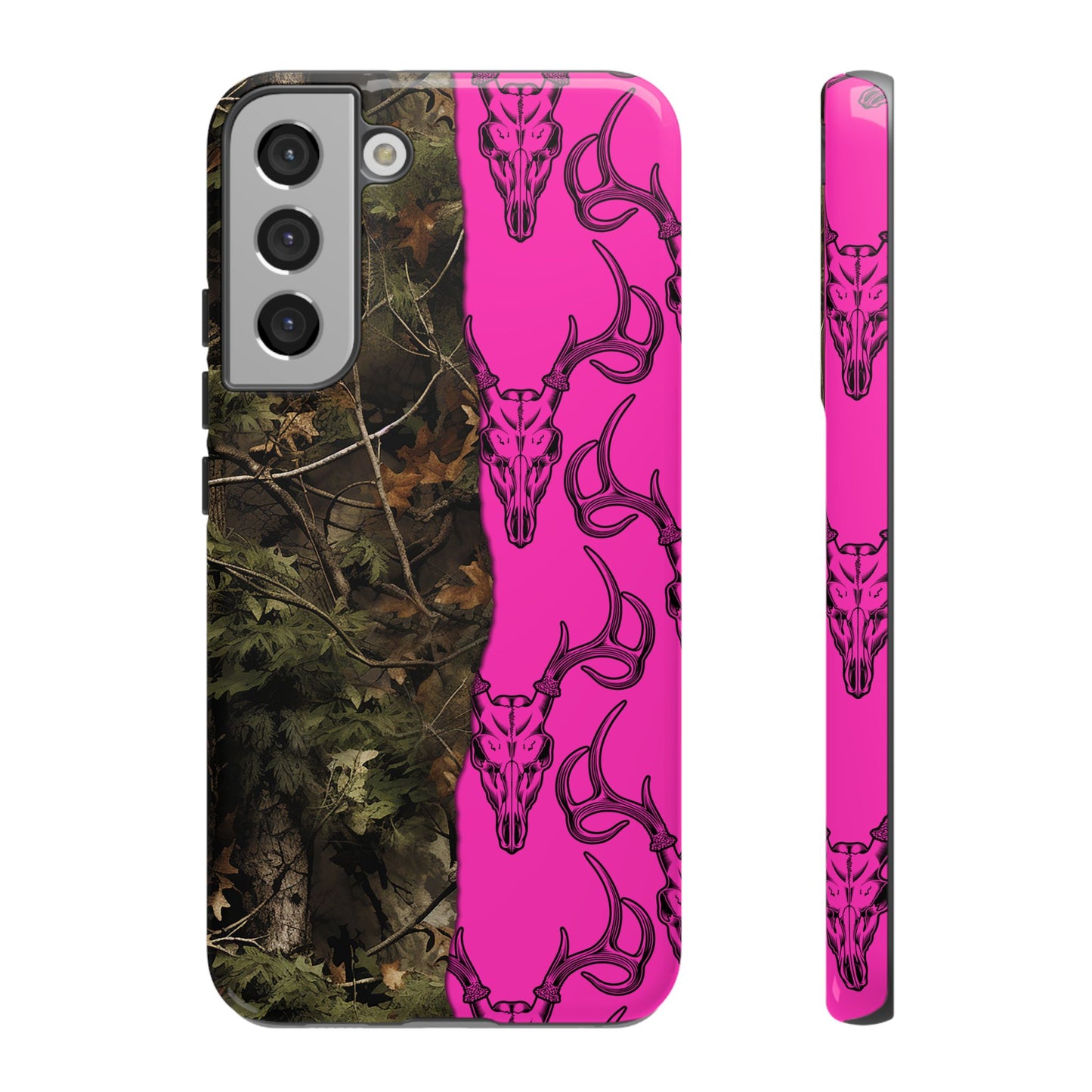 Camo Deer Skulls Pink Tough Case