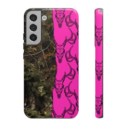 Camo Deer Skulls Pink Tough Case