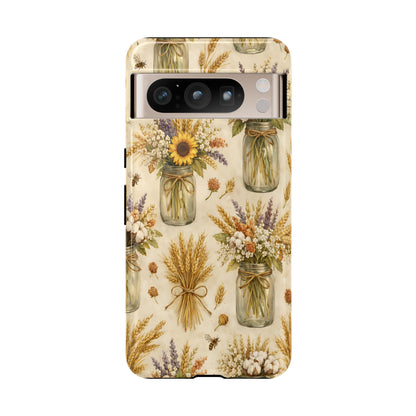 Wheat + Mason Jars Tough Case