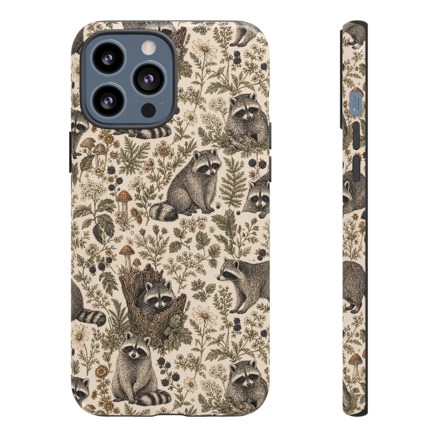Cottage Core Raccoon Tough Case