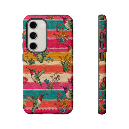 Hummingbird Serape Tough Case