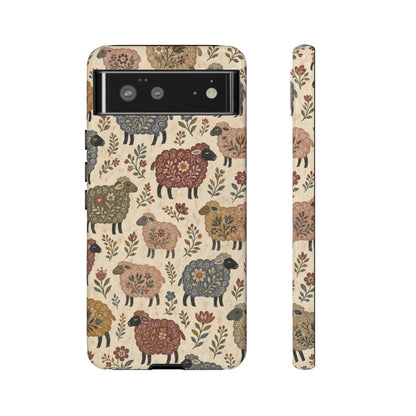 Folk Sheep Tough Case