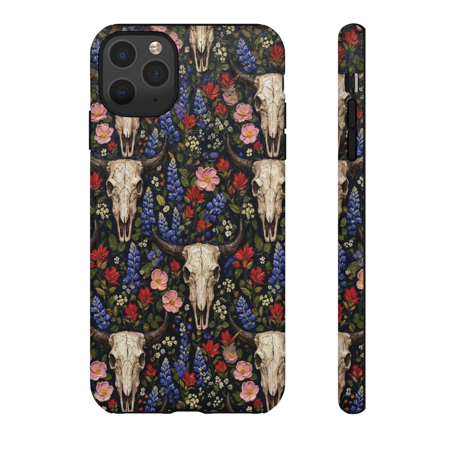 Floral Skull Tough Case