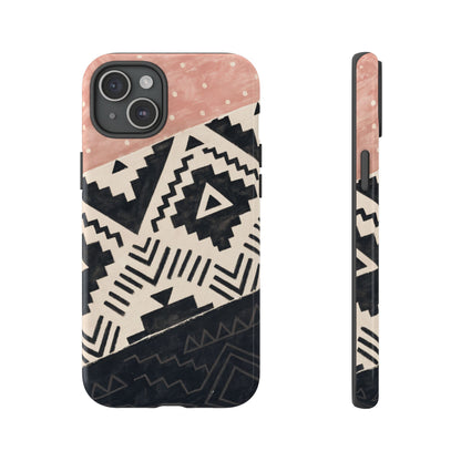 Blush Aztec Tough Case