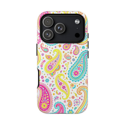 Neon Paisley Tough Case