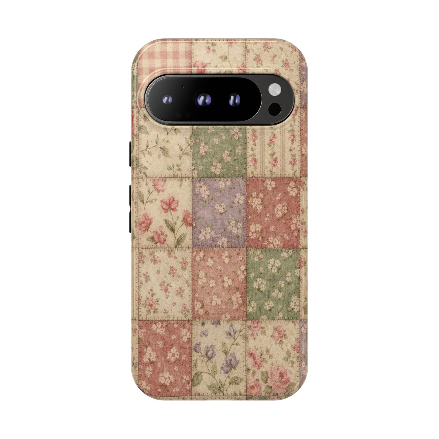 Pink Patchwork Tough Case