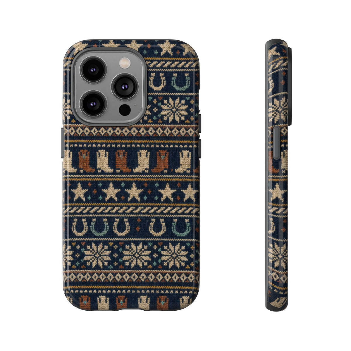 Fair Isle Boots Tough Case