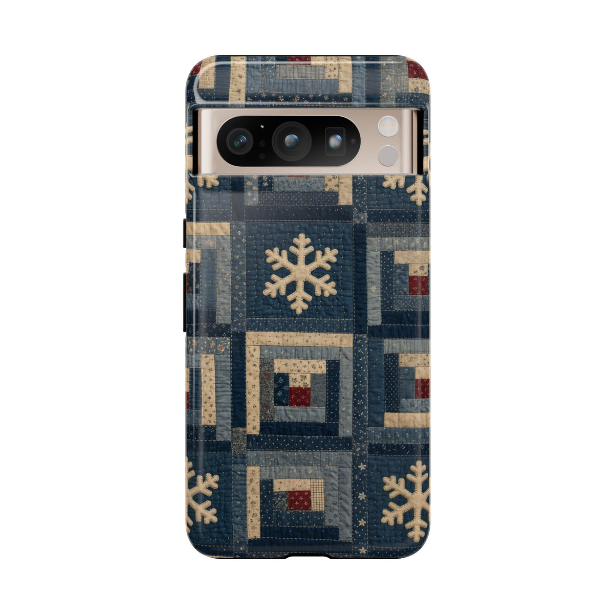 Snowflake Quilt Tough Case