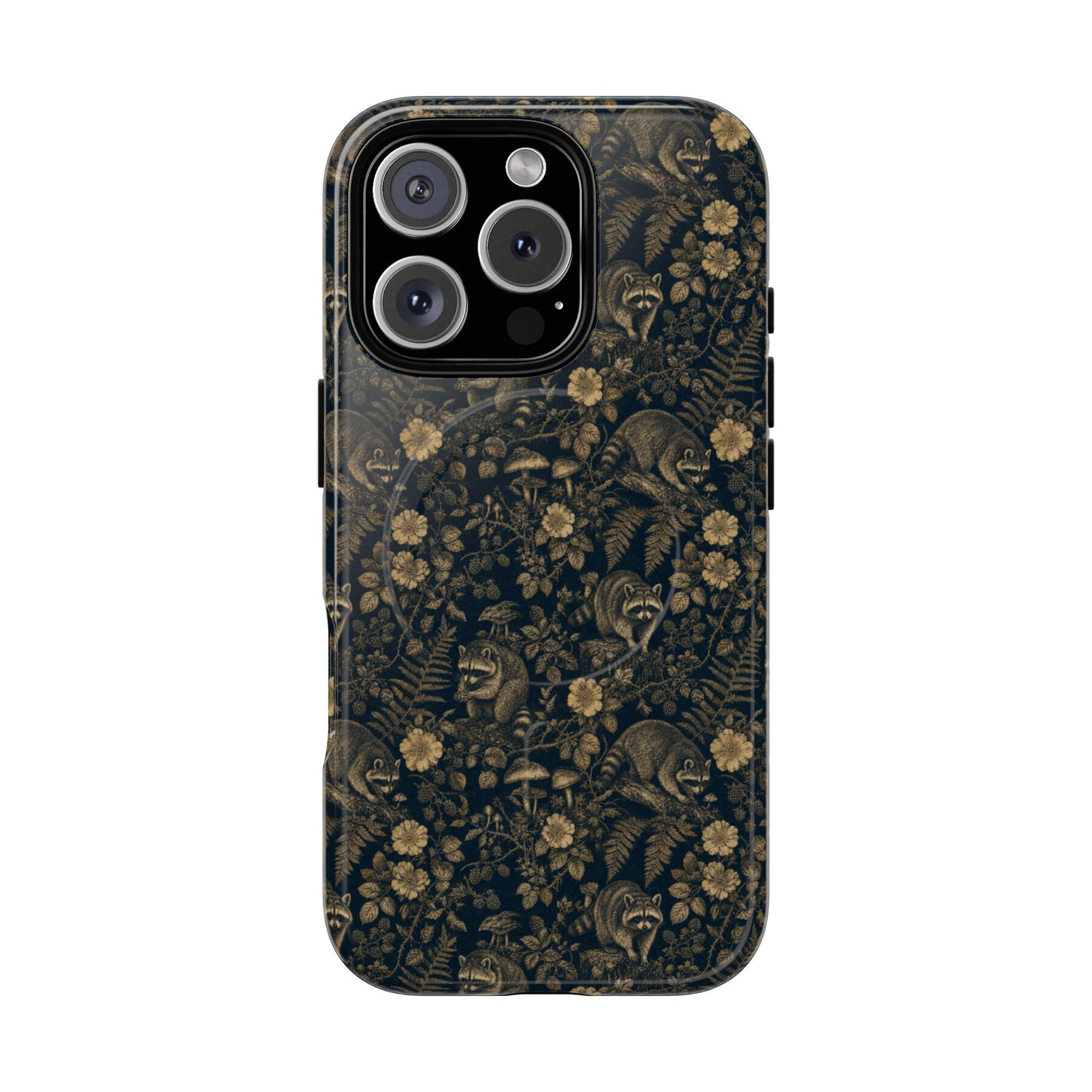 Midnight Raccoon Magnetic Case