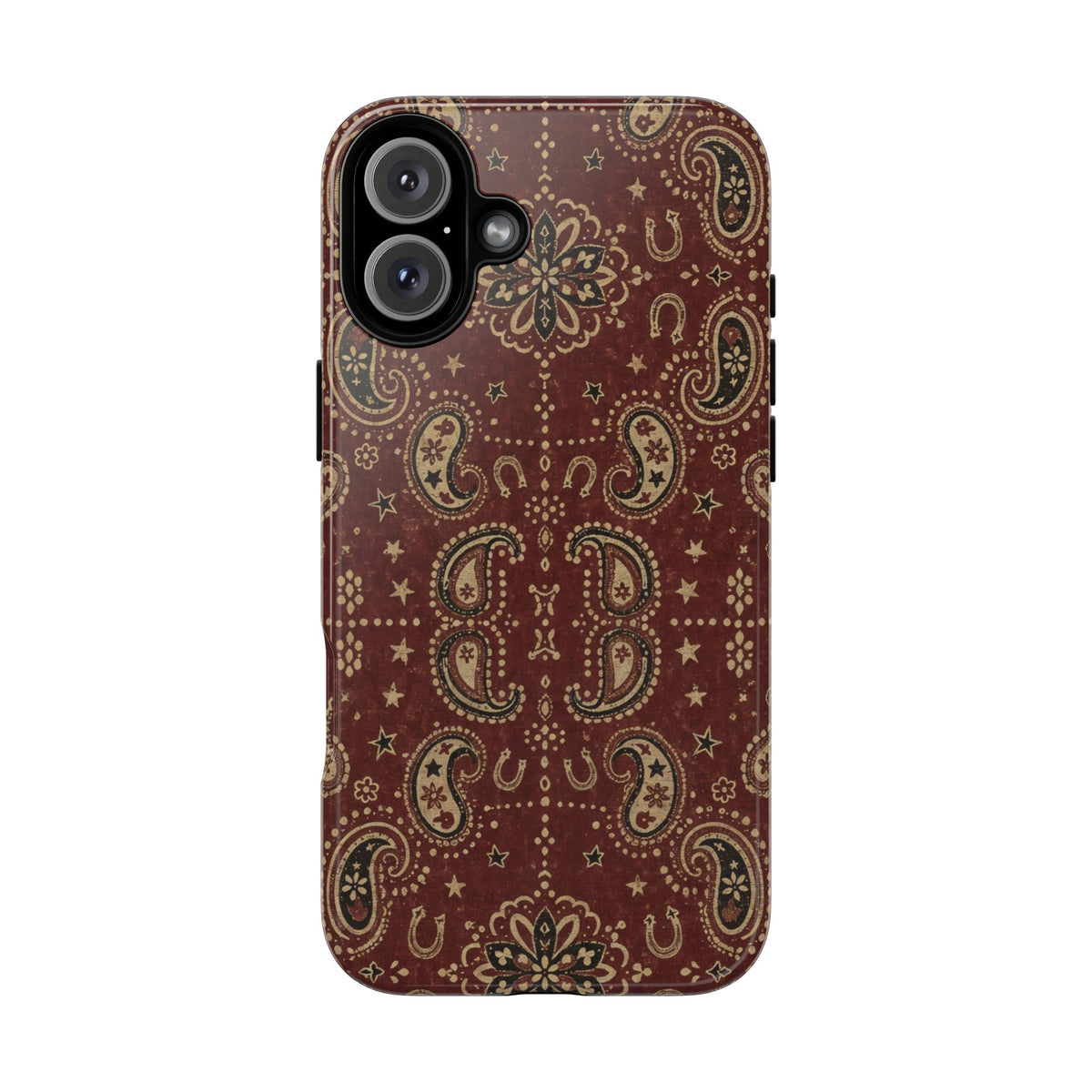 Burgundy Bandana Tough Case