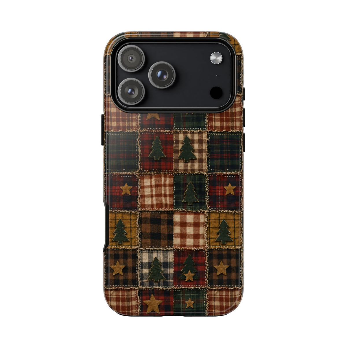 Christmas Rag Quilt Tough Case