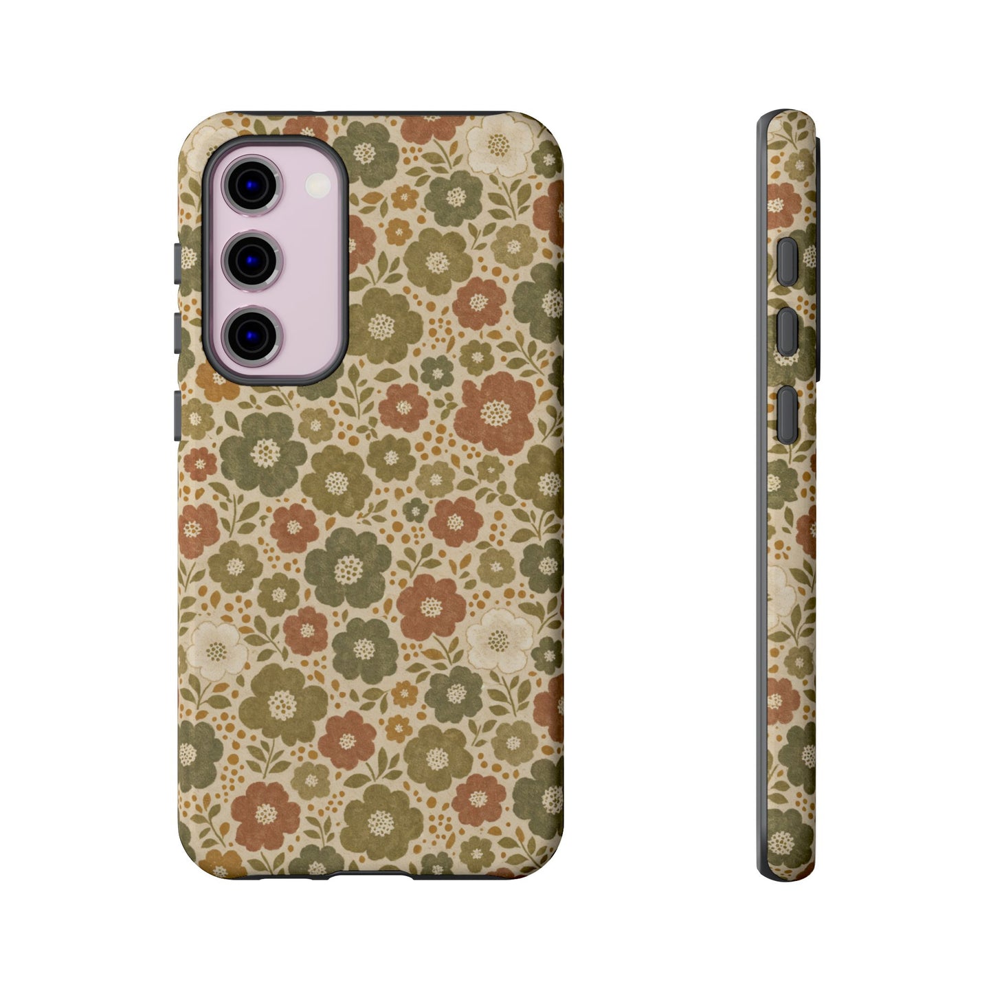 Retro Poppy Field Tough Case