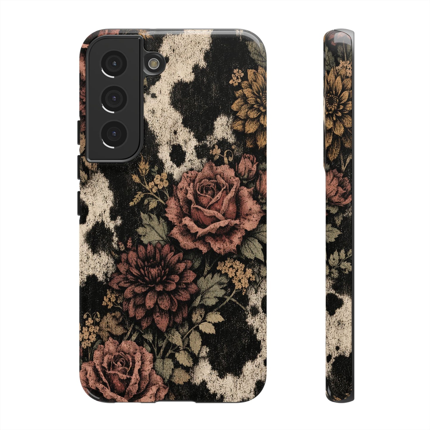 Cowhide Bloom Tough Case