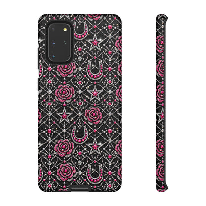 Rhinestone Rose Tough Case
