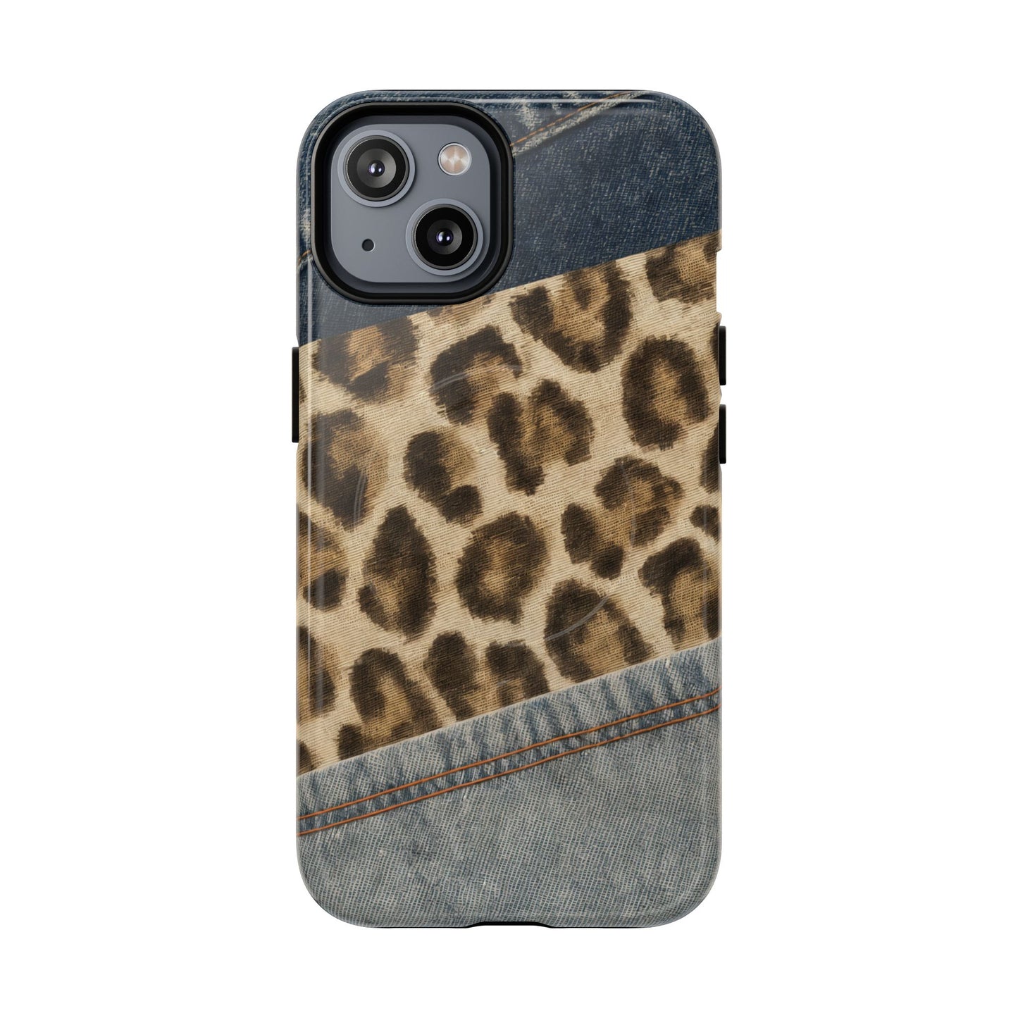 Leopard Stitch Magnetic Case