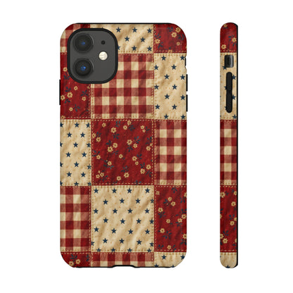 Gingham Stars Tough Case
