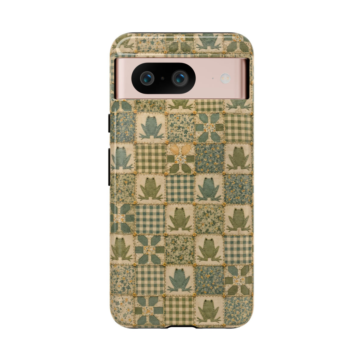 Frog Quilt Tough Case
