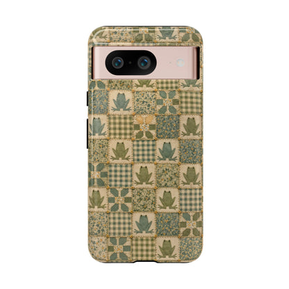 Frog Quilt Tough Case