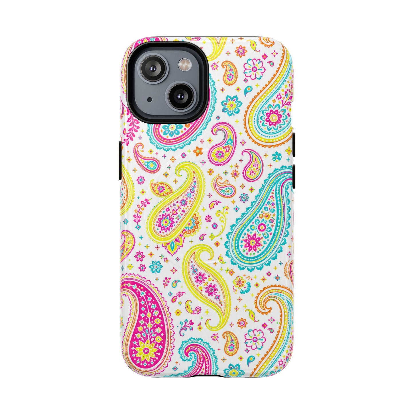 Neon Paisley Magnetic Case