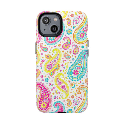 Neon Paisley Magnetic Case