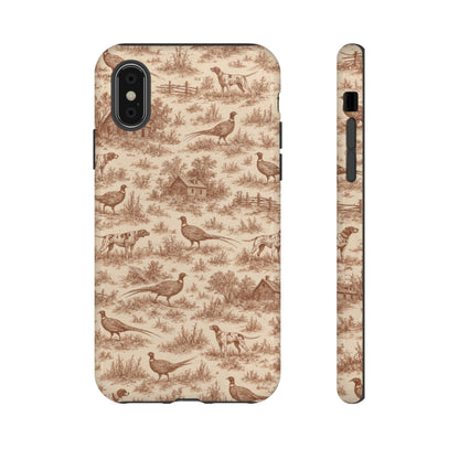 Pheasant Toile Tough Case