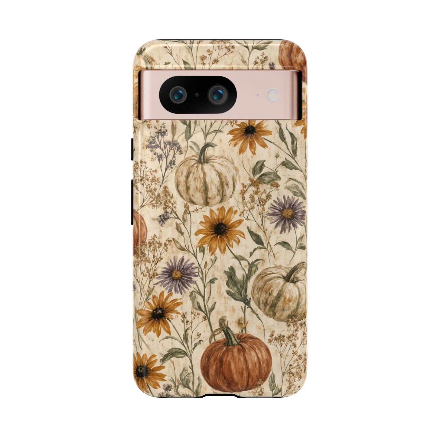 Pumpkin Wildflower Tough Case