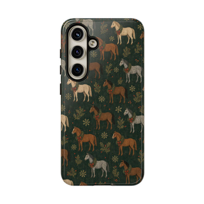 Wreath Horses Tough Case