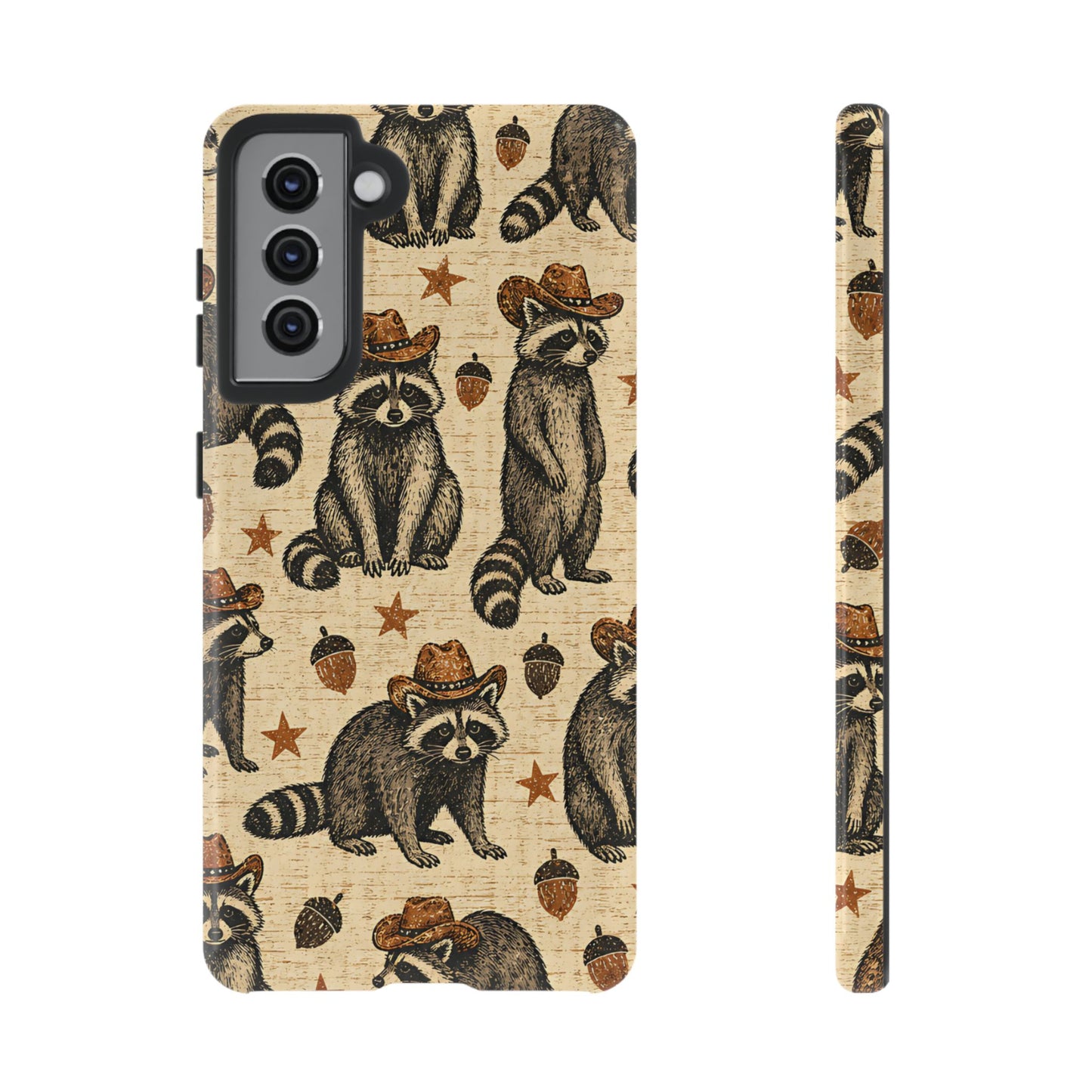 Retro Raccoon Tough Case