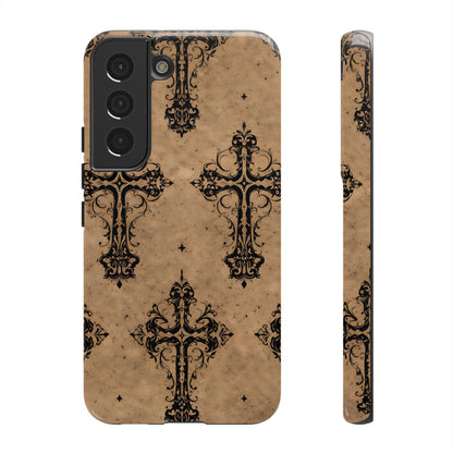 Western Gothic Crosses Tough Case