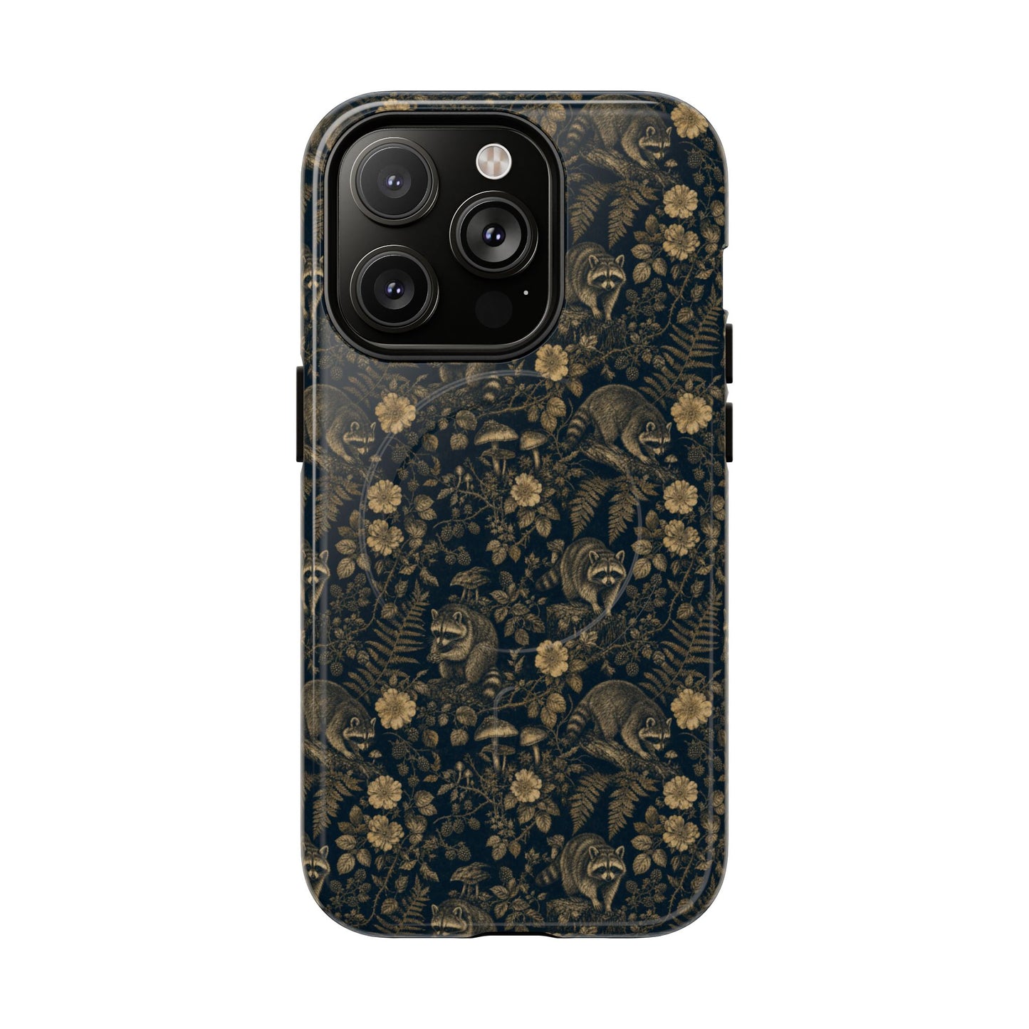 Midnight Raccoon Magnetic Case