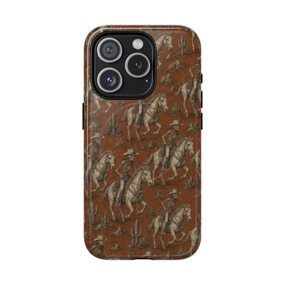 Skeleton Cowboy Ride Magnetic Case