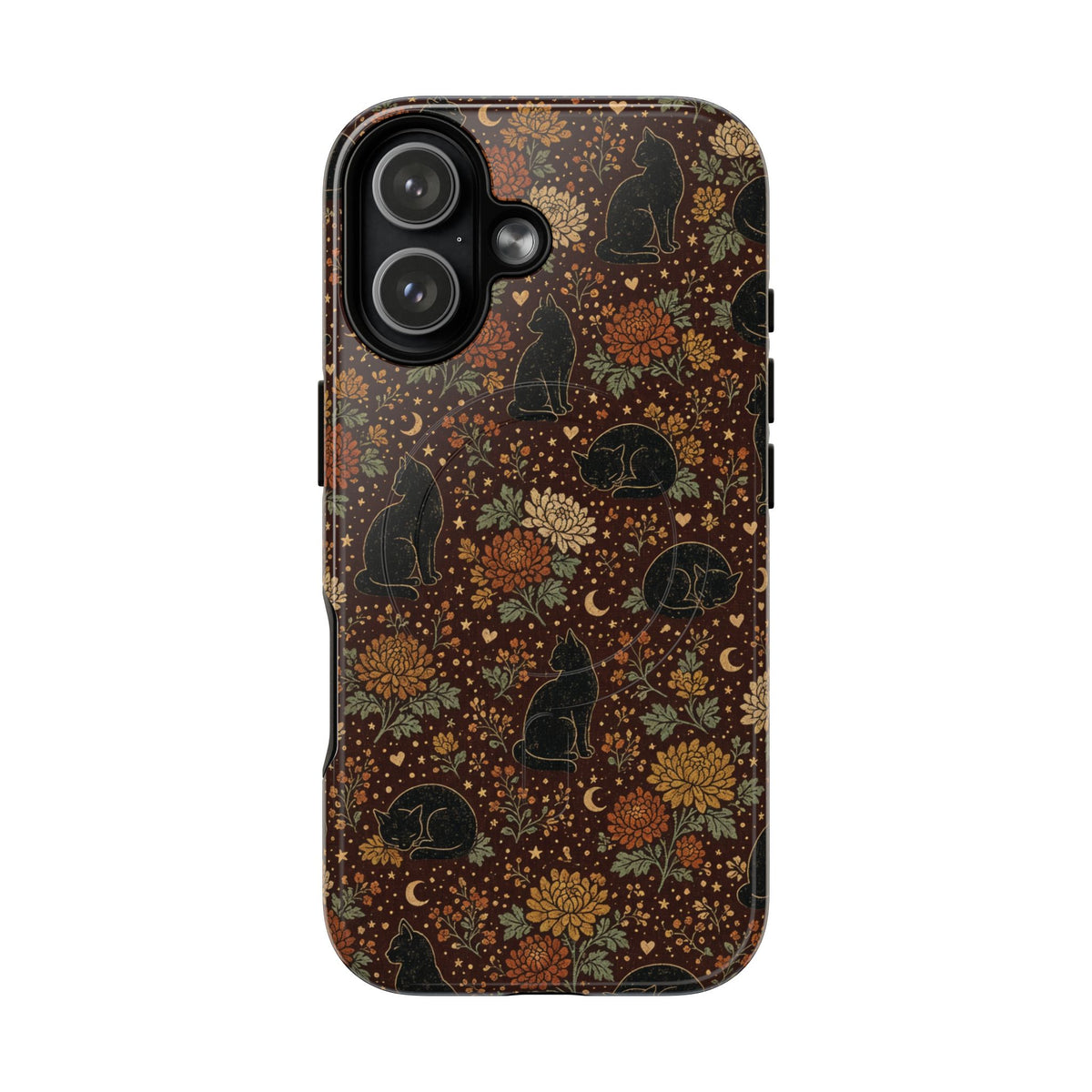 Chrysanthemum Cats Magnetic Case